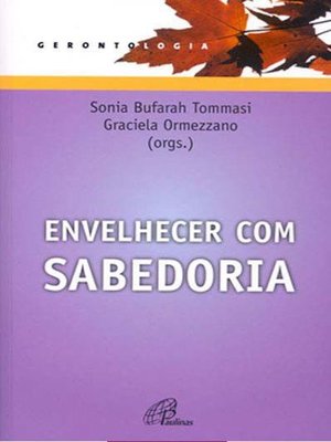cover image of Envelhecer com sabedoria